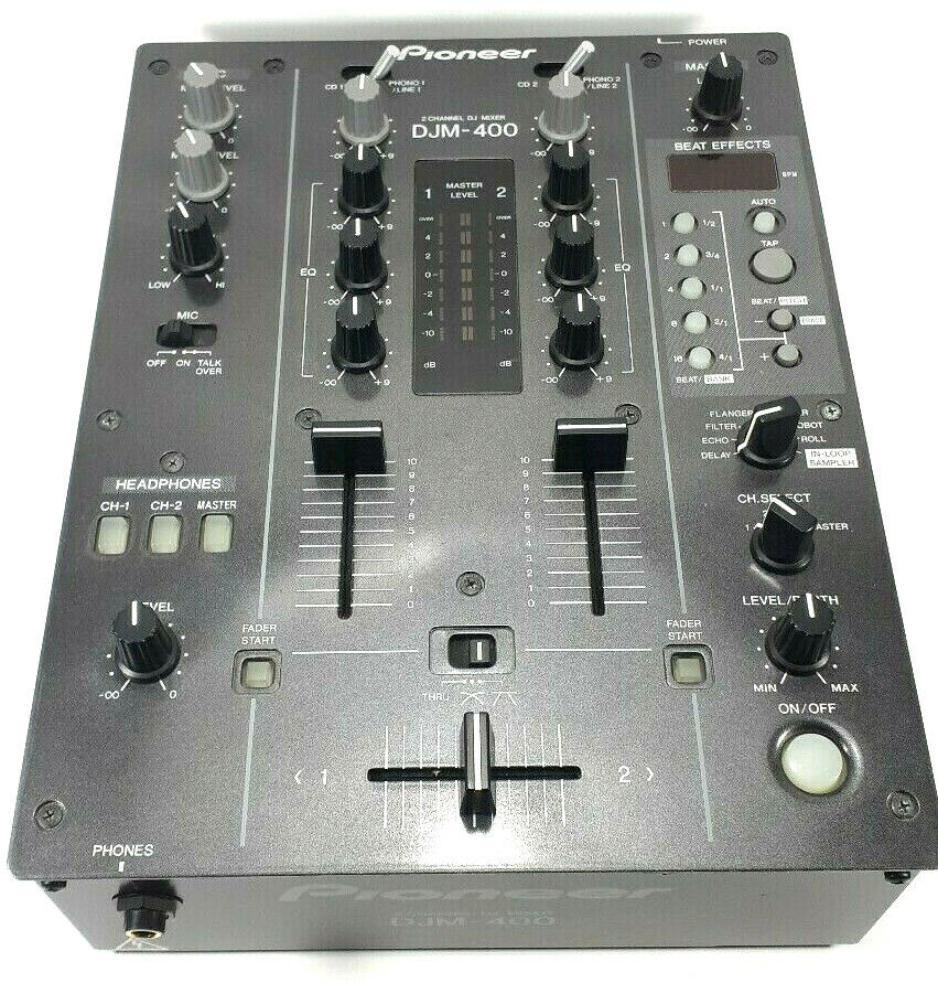 Pioneer DJM-400 DJ Mixer w/effects. Tested  fully functioning. eBay