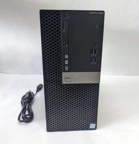 Dell OptiPlex 7040 MT, Intel i5-6500 3.2 GHz, 16GB RAM, 256GB, Win 10 - Picture 1 of 5