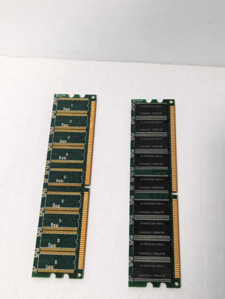 Lot of 2 (1GB) 050328-MM1-004 512MB DDR PC3200 CL 3 ECC - Image 2 of 3