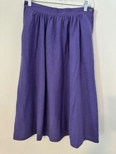 Vintage 70's Purple Skirt Small