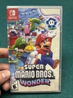 Super Mario Bros Wonder - Nintendo Switch - STILL SEALED!