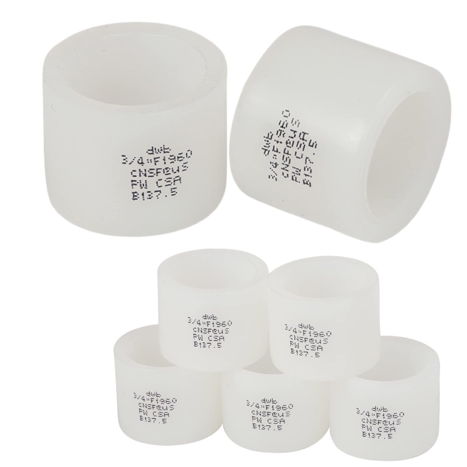 100 Pack GUOFIS 3/4 Inch PEX-A Expansion Ring/Sleeves Fitting