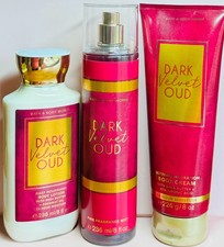 NEW DARK VELVET OUD 3PC GIFT SET Bath Body Works SHIPS FREE