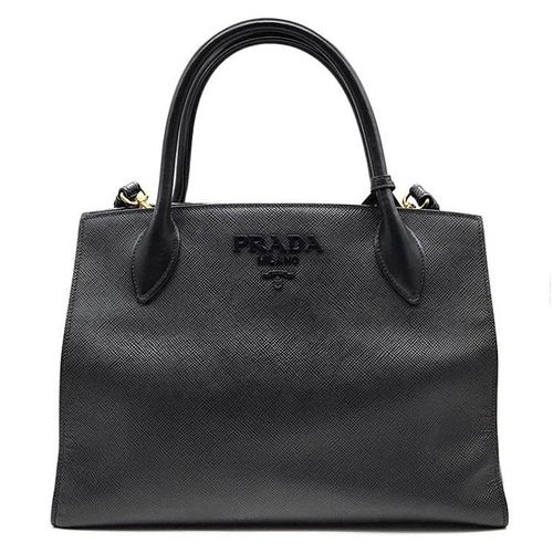 Sac fourre tout et bandoulière Prada monochrome (1BA155) L955094
