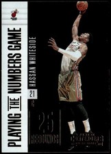 2017-18 Panini Contenders #32 Hassan Whiteside Playing the Numbers Game E1