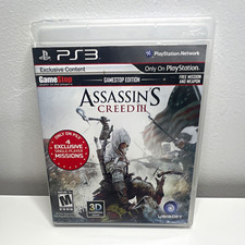 Ubisoft Assassin's Creed III GameStop Edition PS3 NTSC-U/C M 2012 Action