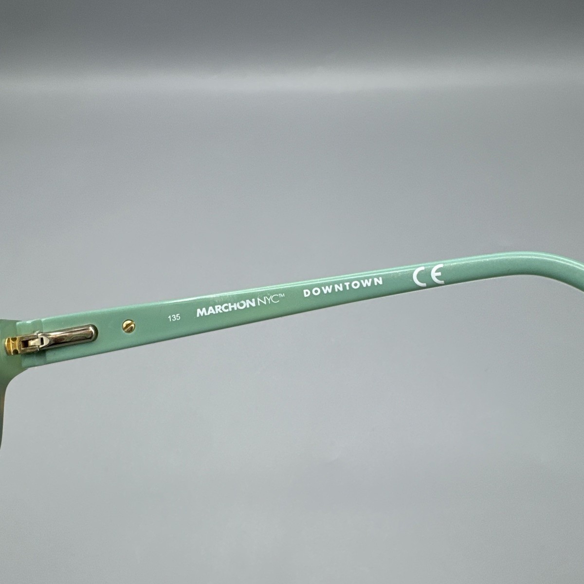 Marchon NYC Eyeglasses M-5801 320 Designer Frames Only Green 53-16-140 get_image_zoom.php?fid=159473 main image 3