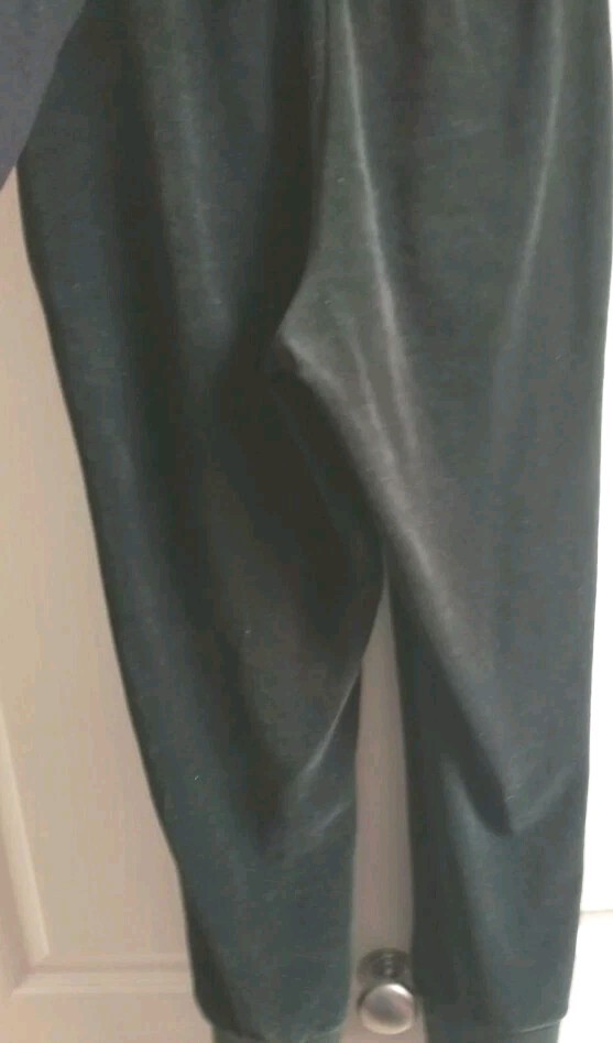 Air Sportwear Outdoor green velvet velour S jacket&joggers💚supreme class rare💡 image 8