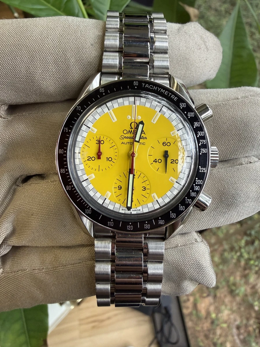 OMEGA Speedmaster - 39 mm, Stainless Steel, Yellow Gold for sale