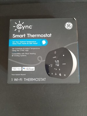 GE Cync Smart Thermostat Programmable Wi-Fi with Alexa and Google
