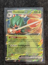Decidueye ex 12/88 ME03: Perfect Order Pokemon TCG Double Rare NM