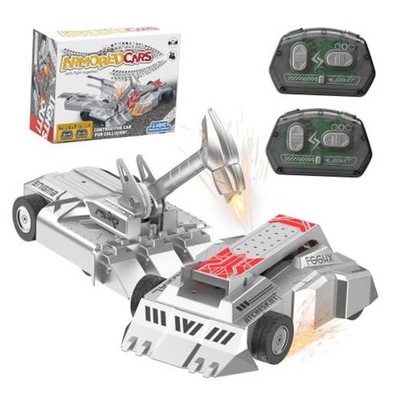 Remote Control Battle Robots, 2-Player RC Fighting Toys for Kids Wireless Grey