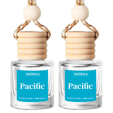 Car Air Freshener 2 Pack Wood Cherry Coconut Vanilla Fresh Lavender Tea