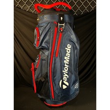 TaylorMade - 2023 Pro Cart Golf Bag - Navy/Red