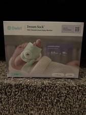 New Owlet Dream Sock Smart Baby Monitor Mint  BM06NMMCJ - FDA Cleared