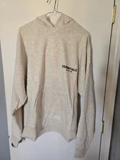Essentials Fear Of God Hoodie Nwt sz Mens M.  light Oatmeal Color
