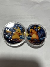 Pikachu Vs Raichu 2oz In Infinity Capsule limited mintage Of 2000