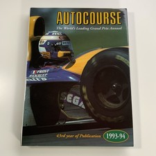 Autocourse 1993-94 World's Leading Grand Prix Annual 43rd Year Motor Racing
