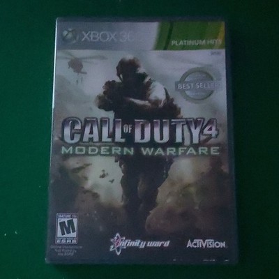 Activision Call of Duty 4 Modern Warfare Xbox 360 Shooter Best Seller Manual