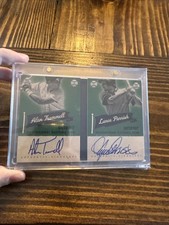 Alan Trammell Lance Parrish Dual ON CARD Auto /20 2013 Panini America's Pastime