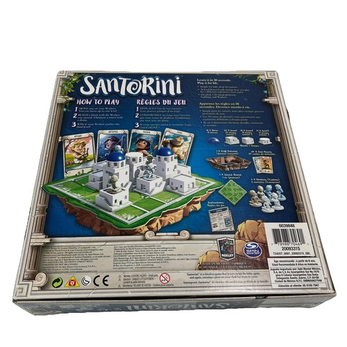 Spin Master 2016 SANTORINI Strategy Greek Gods Game 100% Complete Played Once - Picture 8 of 10