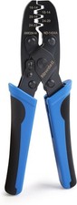 Molex Crimper 24-14 AWG Non-Insulated Open Barrel Crimping Tool For JST Blue