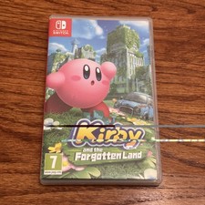 Nintendo Kirby and the Forgotten Land Switch NTSC-U/C Cartridge Case E10