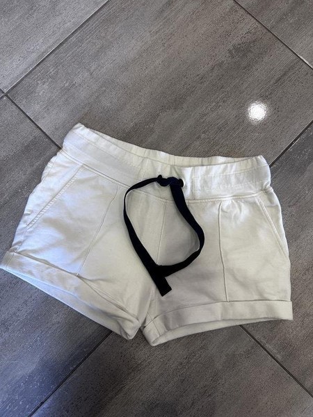 Women Moncler Shorts White Cotton S