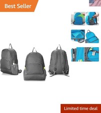 Backpack Packable Foldable Ultra Lightweight Water Resistant Durable Camping ...