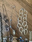 Costume Jewelry Lot Rings, Bracelets, Earrings, Necklaces, Watches, Chokers +4#  — photo 7