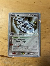 Pokémon Steelix ex 109/115 Ultra Rare Holo Unseen Forces 2005 EX Card on eBay