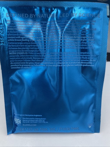 Elemis Cellutox Herbal Bath Synergy 300 g/10,6 fl oz 10 bustine NUOVE ORIGINALI. - Foto 4 di 8