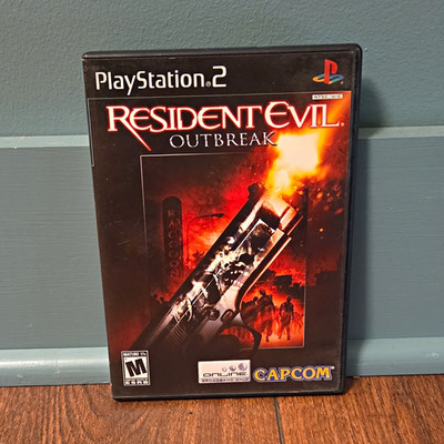 Capcom Resident Evil: Outbreak PS2 PlayStation M NTSC-U/C Manual