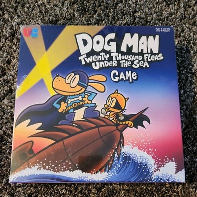 New - University Games Dog Man - Twenty Thousand Fleas Under the Sea Game