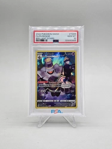 2022 Pokemon Dusknoir #TG06 Brilliant Stars PSA 10