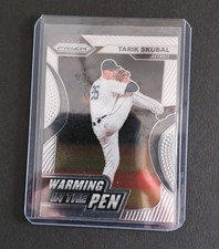 2020 PANINI PRIZM TARIK SKUBAL WARMING IN THE PEN RC INSERT CARD #WIP-8 TIGERS 