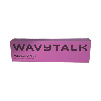 Wavytalk Whirlwind Curl Airflow Styler & Straightener Hair Tool, 70W, Pink