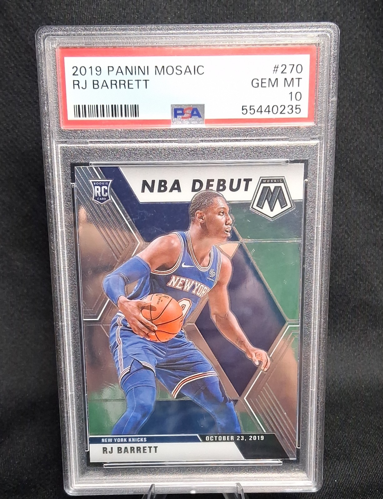 2019-20 Panini Mosaic - NBA Debut RJ Barrett #270 (RC)