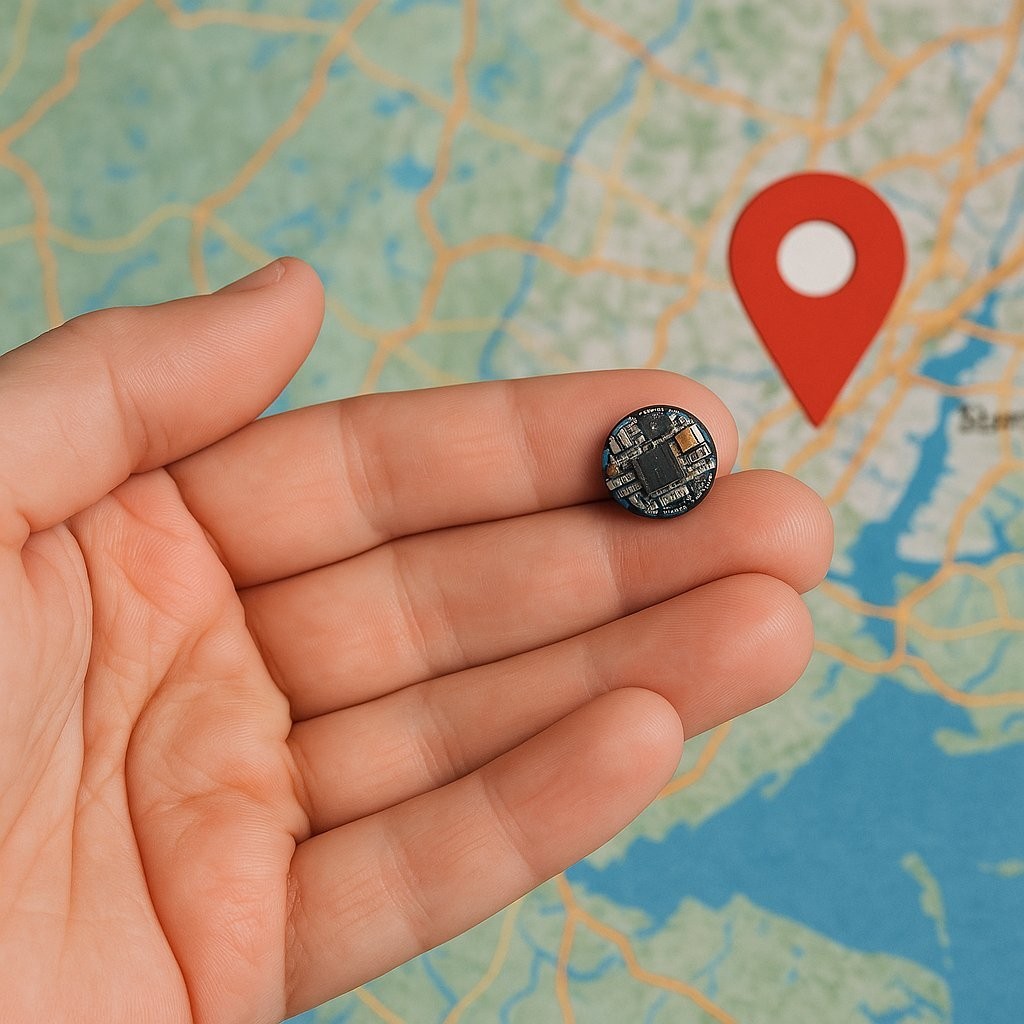 Traceur GPS miniature sans abonnement NANO-Tag micro balise autonomie 6 mois