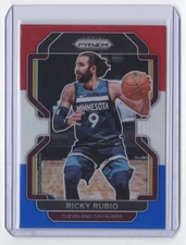 2021-22 Panini Prizm Red White Blue Ricky Rubio Cleveland Cavaliers #96