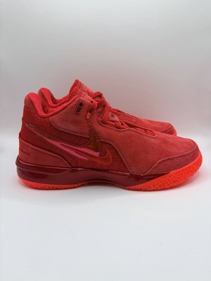 Nike Zoom LeBron NXXT Gen AMPD James Gang Red Suede Low Top FJ1566-600