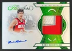 2024-25 Panini Flawless Reed Sheppard Patch Auto Emerald Rookie RC #3/5 Rockets