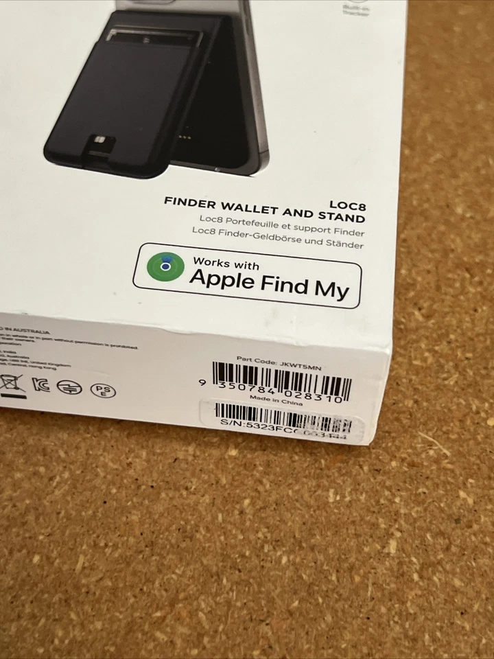 Cartera y Soporte Buscador MagSafe JOURNEY LOC8 Medianoche ¡CAJA ABIERTA NUEVA! Foto 4 de 4