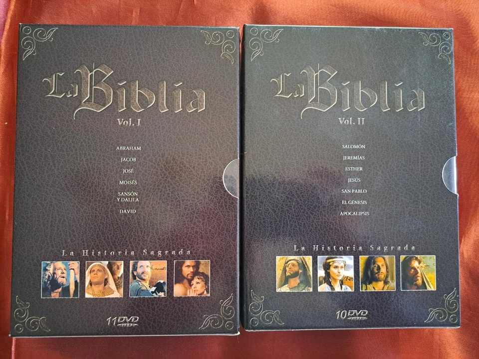 DVD LA BIBLIA - COLECCION COMPLETA 21 DVDS ESPAÑOL - ENVIO CERTIFICADO INCLUIDO - Imagen 2 de 4