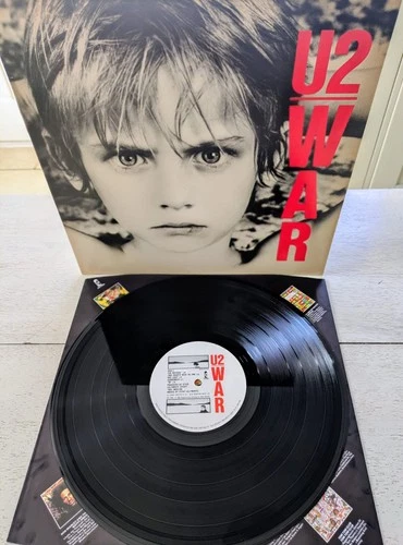 U2 WAR 1983 UK Vinyl LP Island ILPS 0733 A1 B2 PROCLEANED TESTED NM/EX SUPERB!