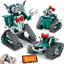App/Remote Control STEM Building Kits for Kids Ages 8-12 - 3 in 1 RC Robot Car T