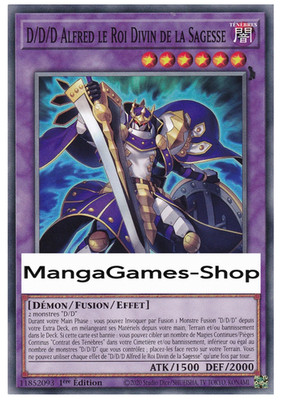 Yu-Gi-Oh! D/D/D Alfred der Göttliche König der Weisheit BPRO-FR033 Kommune FR