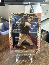 Jorge Quintana 2026 Bowman Chrome 1st Bowman Reptilian Refractor #BCP-93 Padres