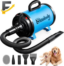 Dog Dryer Pet Hair Blower High Velocity for Grooming Blow 3800W/5.2HP for Large