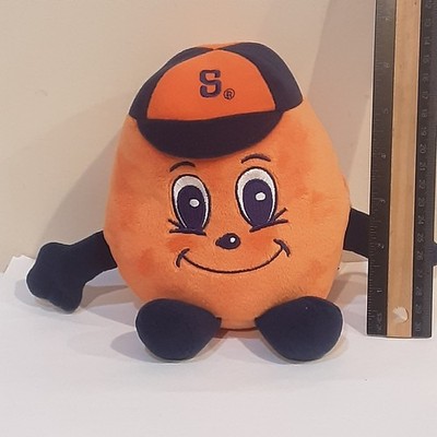SYRACUSE UNIVERSITY ''OTTO THE ORANGE'' 6'' PLUSH STUFFED MASCOT
